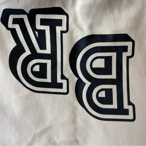 BRUNETTE THE LABEL Oversized Cream Colours Sweatshirt Women’s L-XL - Picture 7 of 7